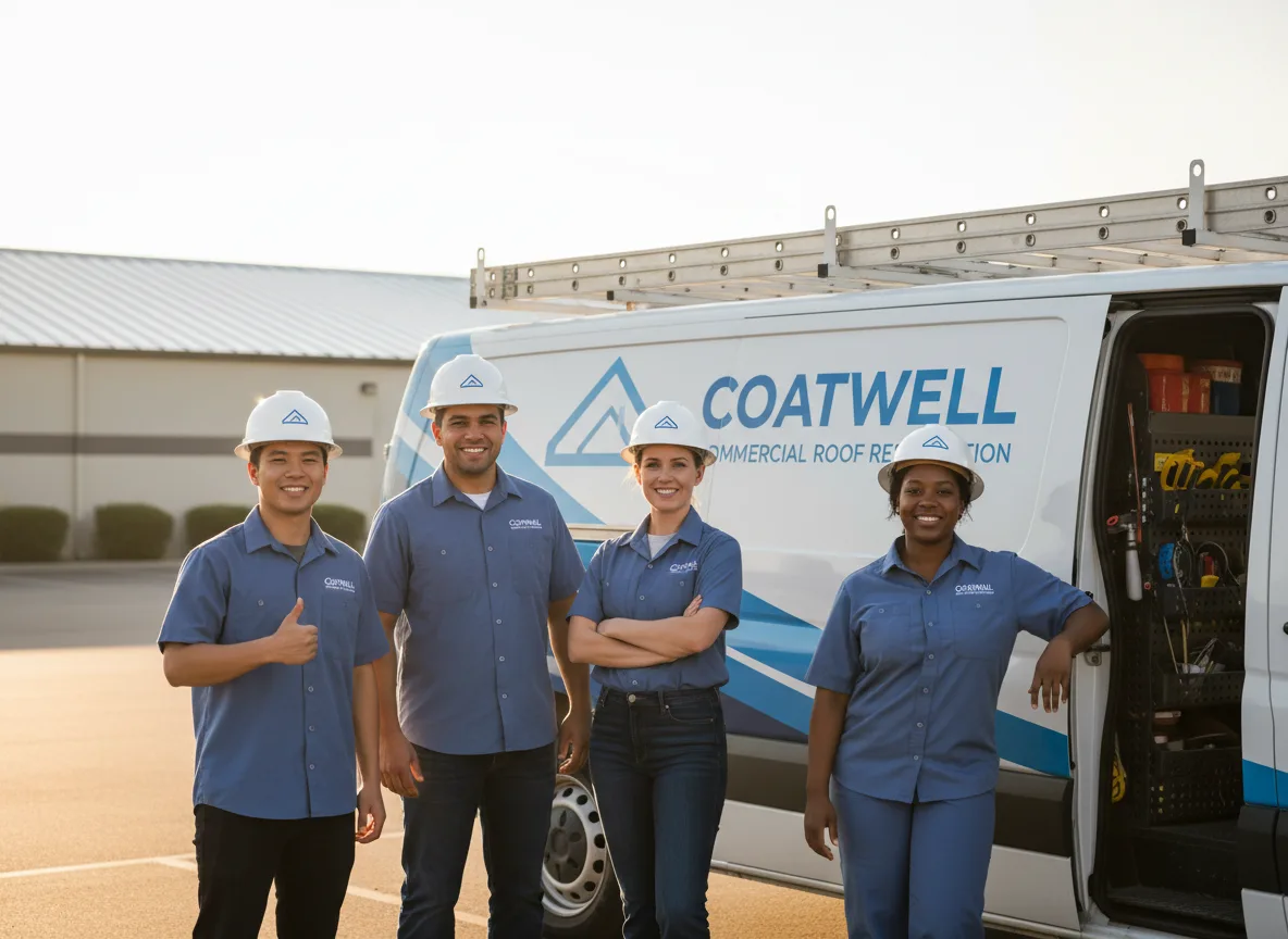 Commercial roof coating company in Marble Falls, AR